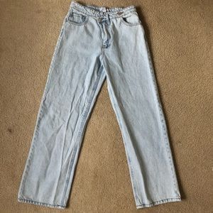 Asymmetrical Waist Denim